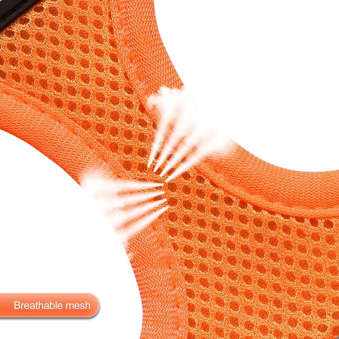 YIMEIS Dog Harness and Leash Set, No Pull Soft Mesh Pet Harness, Reflective - Image 5
