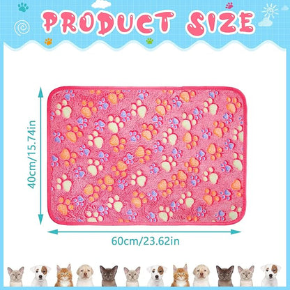 Tatuo 4 Pcs Dog Blanket for Pet Cat Blankets Indoor Puppy Teething Stuff Toys - Image 4