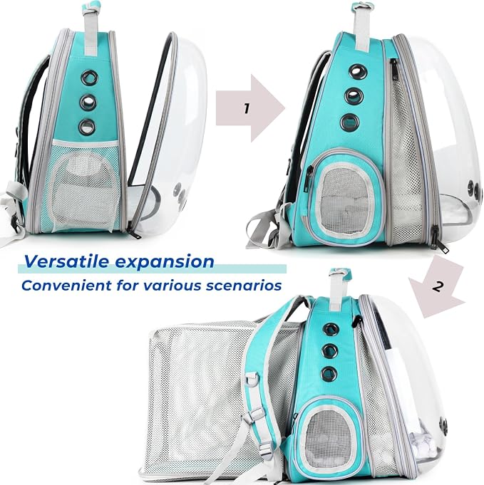 Lollimeow Expandable Cat Backpack Carrier - Image 3