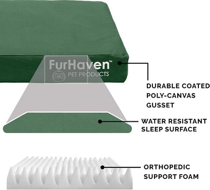 Furhaven Indoor/Outdoor Logo Oxford Polycanvas Mattress - Image 4