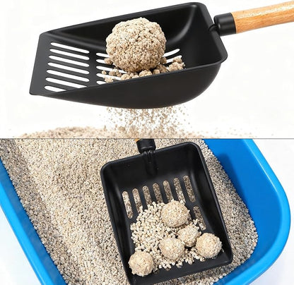 Cat Litter Scoop, Metal Litter Scoop, Heavy Duty Metal Cat Scooper - Image 6