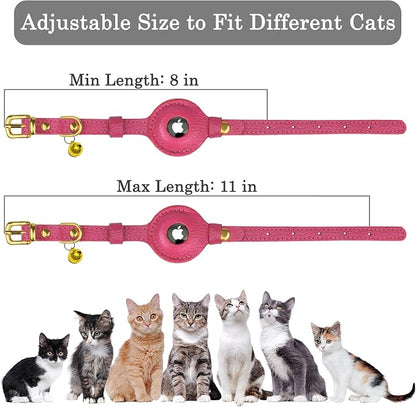 OOPSDOGGY Leather AirTag Cat Collar - Image 4