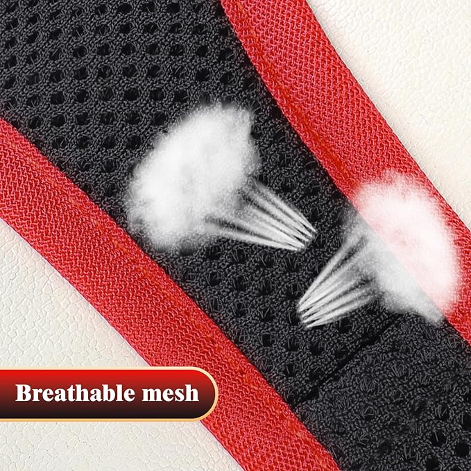 YIMEIS Dog Harness and Leash Set, No Pull Soft Mesh Pet Harness, Reflective - Image 7