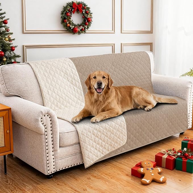 Waterproof Dog Bed Cover Pet Blanket, Soft Couch Cover by CYCMACOHOME
