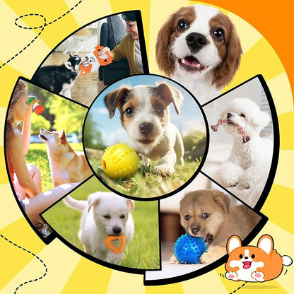 Zeaxuie 9 Pack Puppy Toys for Teething, Puppy Chew Toys - Image 7