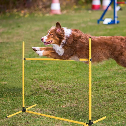6 Pcs Dog Agility Training Equipments Dog Agility Jumps Hurdles Adjustable - Image 6