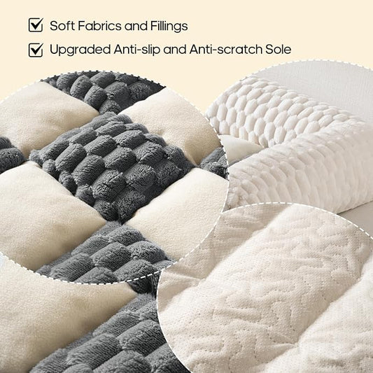 Calming Dog Bed Mats, Thick Flannel Mat - Image 2