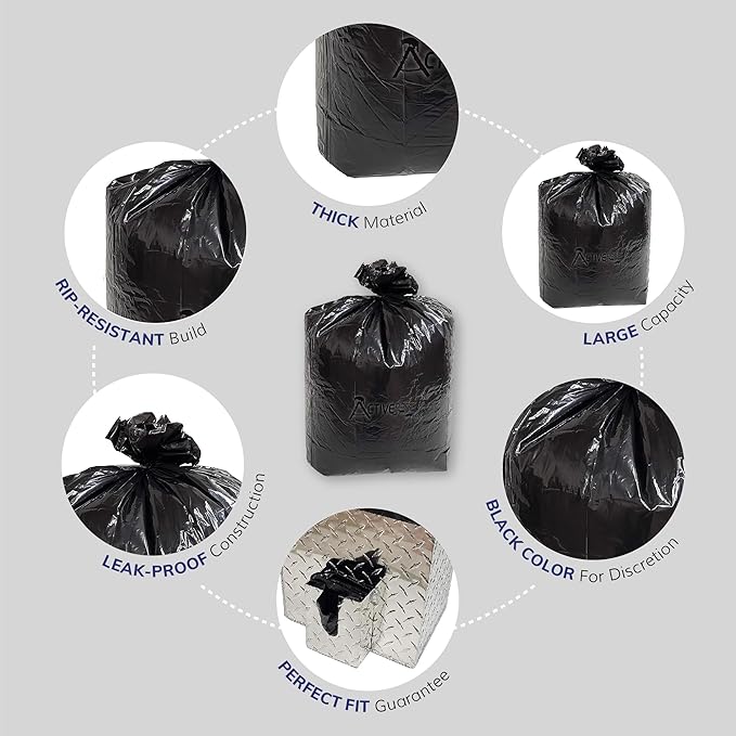 ActiveDogs Dog Poop Bucket Bags 12PK - Image 3