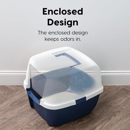 IRIS USA Cat Litter Box, Large Enclosure - Image 4
