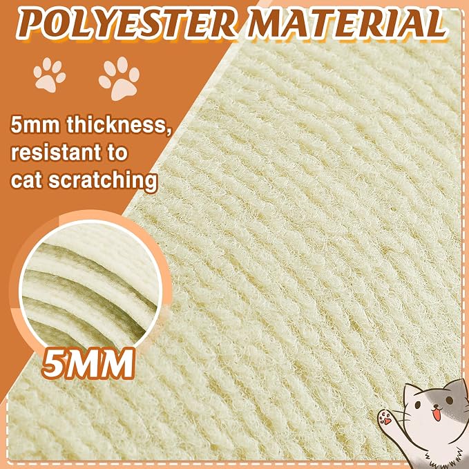 78.7''x14.6'' Trimmable Cat Scratch Furniture Protector - Image 3