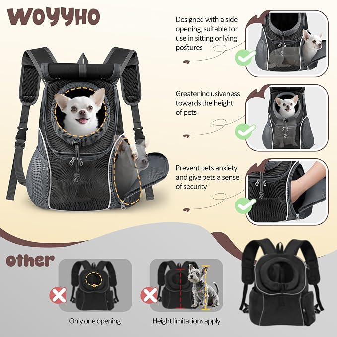 WOYYHO Pet Dog Carrier Backpack - Image 2