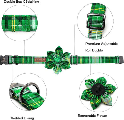 Lionheart glory St. Patrick's Day Dog Collar - Image 2