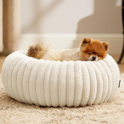 Bedsure ComfyFleece™ Donut Small Dog Bed - Image 7