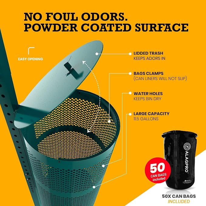 ALAGPRO® Dog Waste Station Outdoor Pet Waste Station - Image 7