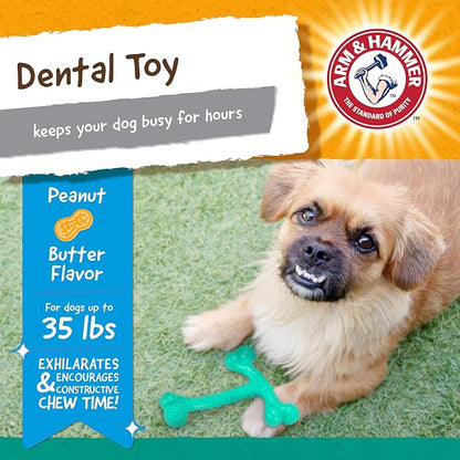 Arm & Hammer Nubbies T-Bone Dental Dog Chew Toy - Image 3