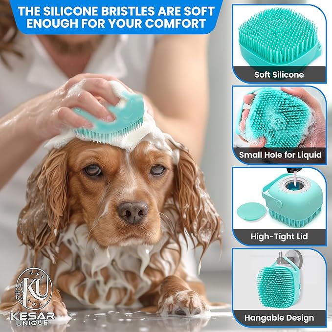 Dog Bathing Supplies – 8PCS Pet Shower & Grooming Kit - Image 2
