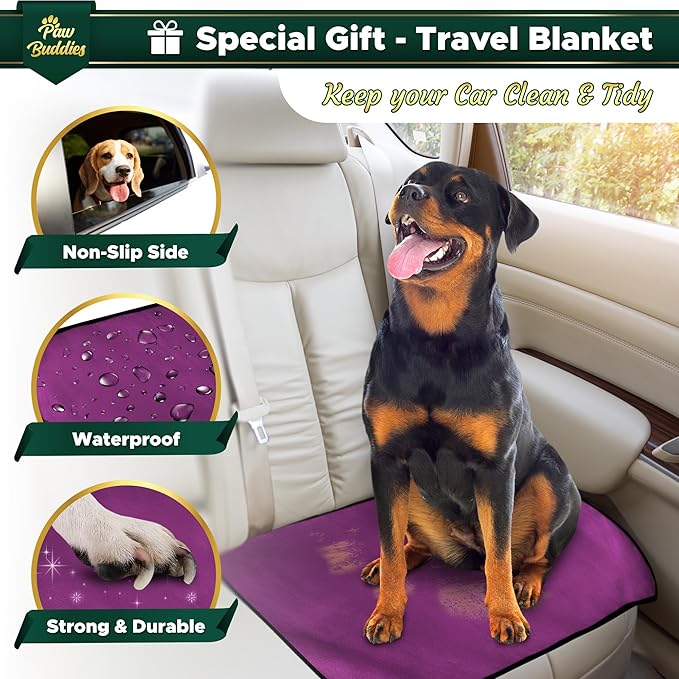 Paw Buddies Waterproof Blanket 80"x90" – Reversible Microfleece Throw - Image 7