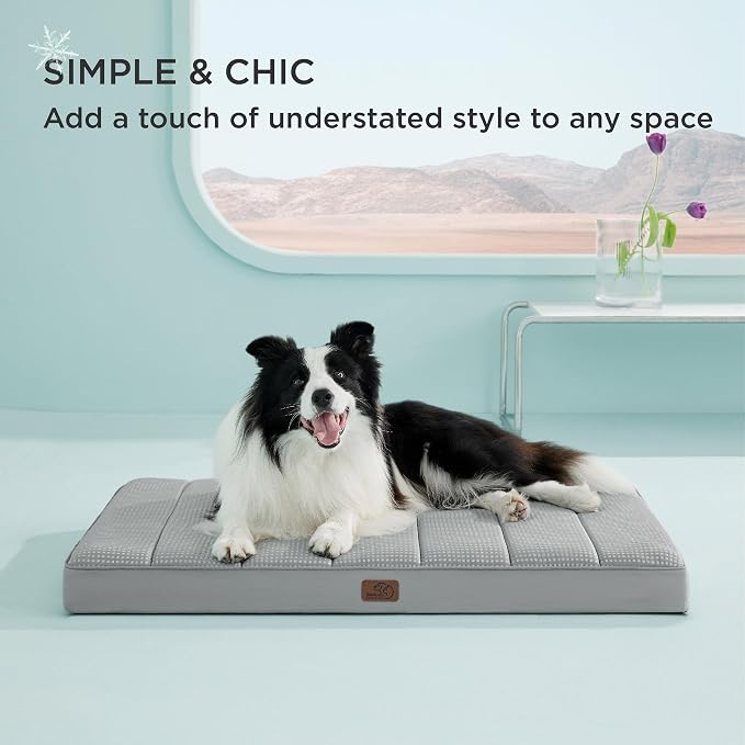 Bedsure Cooling Dog Bed for Crate - Image 6