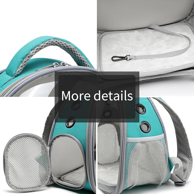 Portable Travel pet Backpack Carrier Hamster Bag Guinea Pig Bird Small Dog cat - Image 5