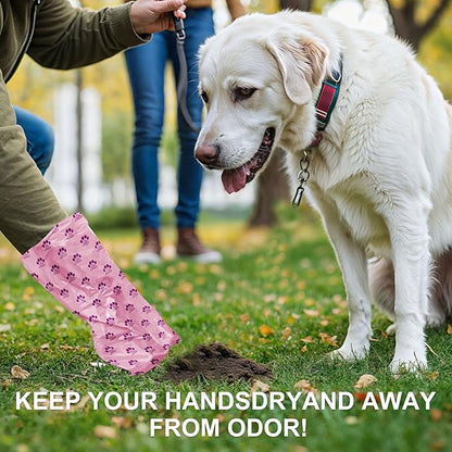 Dog Poop Bags Rolls with Dispenser 150 Count Biodegradable Bags - Image 8