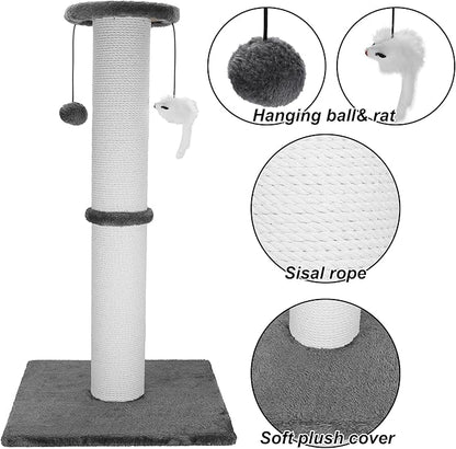 Cat Scratching Post 34 Inches Heavy Duty and Thicker Cat Scratching Post Cotton - Image 5
