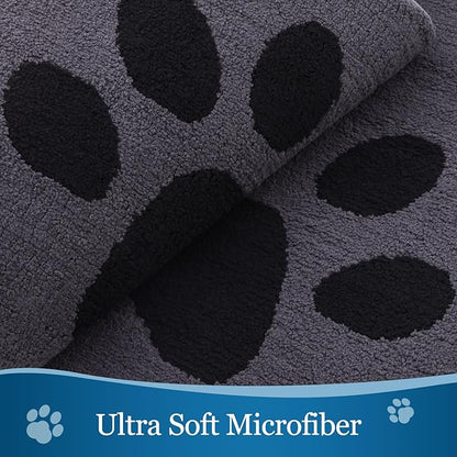 Buganda Dog Door Mat for Muddy Paws, Absorbent Dirt Trapper Washable Indoor - Image 3