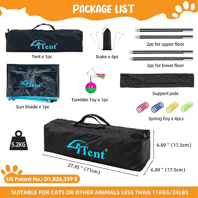 Cat Enclosure Kitten and Cat Tower Tent - Image 7