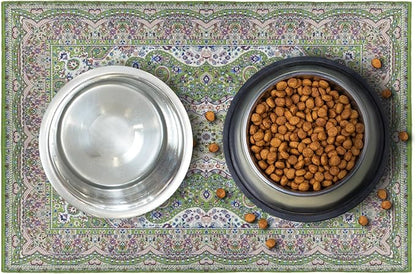 LOVEWAG Waterproof 2-Pack Pet Feeding Mats - Image 2