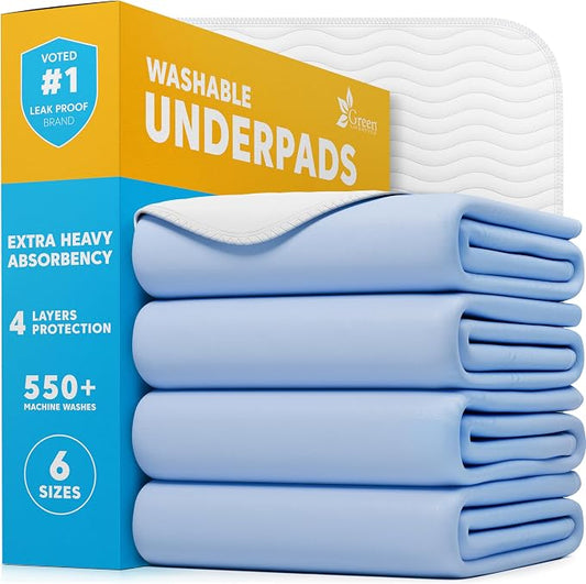 GREEN LIFESTYLE Washable Underpads by GreenLifeStyle