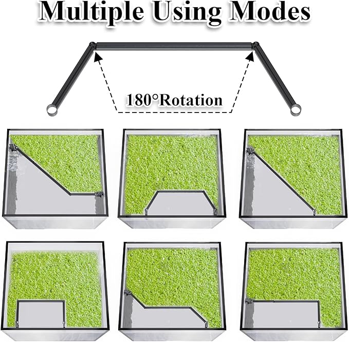 Aquarium Floating Plant Barrier, Floating Plant Corral Self Adjusts to Water - Image 3