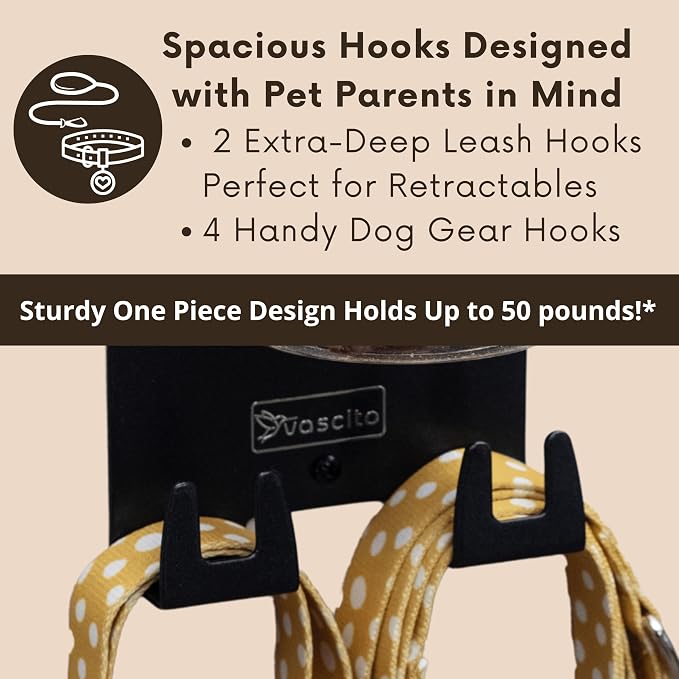 Dog Treat Holder For Wall Storage For Pets, Premium Pet Wall Organizer - Image 2