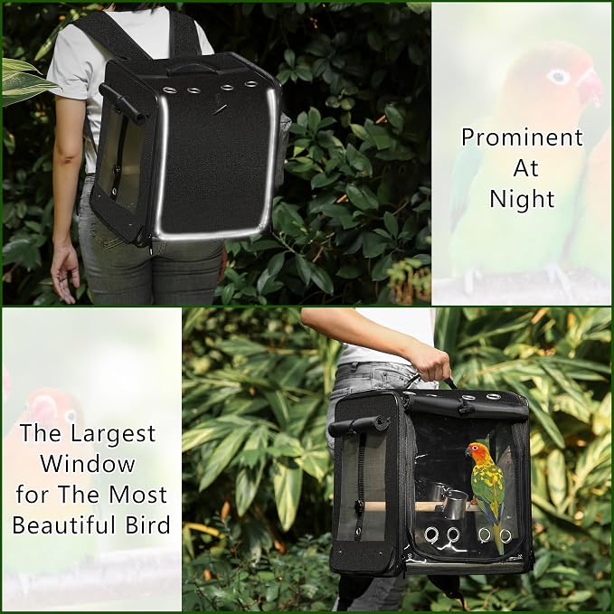 Suertree Bird Carrier with Seat Belt - Image 5