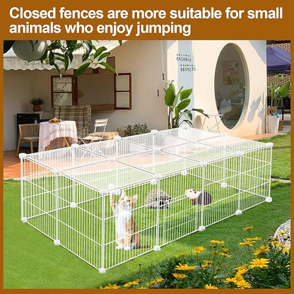 20 Panels Small Animal Playpen, Pet Playpen, C&C Cage - Image 5