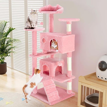 54 Inches Cat Tree Tower Condo, Cat Tower - Image 3