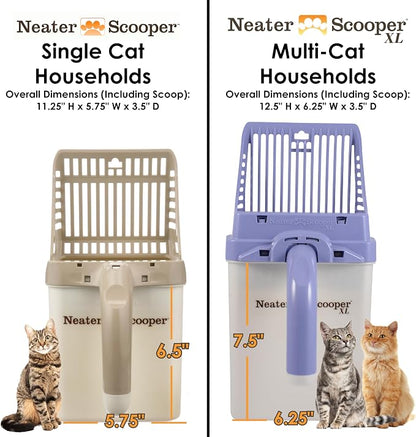 Neater Pet Brands Neater Scooper XL Cat Litter Scoop, 60 Refill Bags – - Image 5