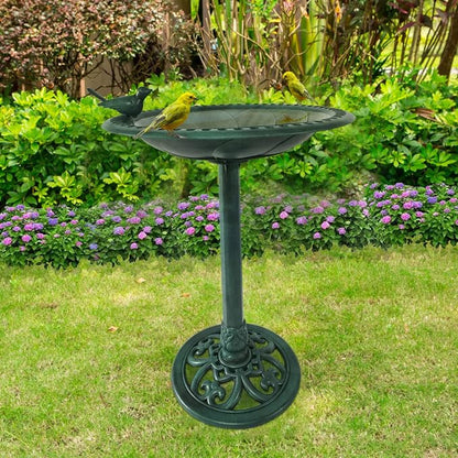 BACKYARD EXPRESSIONS PATIO · HOME · GARDEN 915025-NM Outdoor Garden Bird Bath- - Image 6