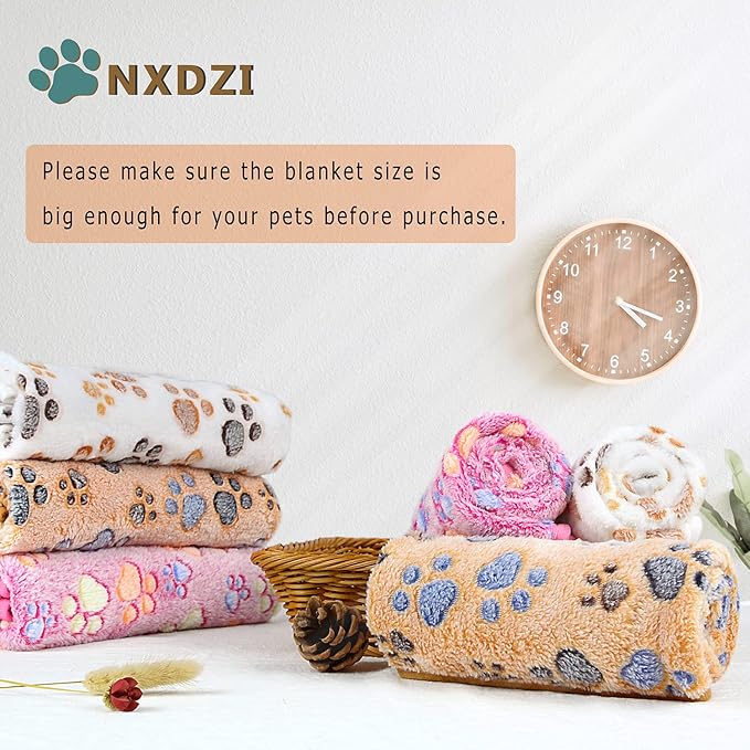 Dog Blankets for Medium Large Dogs Washable, 3 Pack Pet Blanket Washable 41" x - Image 3
