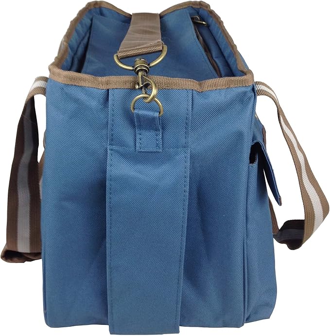 Pet Life ® Dual-Pocketed Fashion Airline Approved Pet Carrier - Image 7
