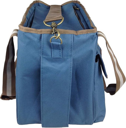 Pet Life ® Dual-Pocketed Fashion Airline Approved Pet Carrier - Image 7