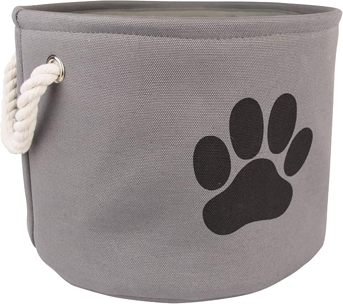 Bone Dry Pet Storage Collection Collapsible Bin, Small Round - Image 2
