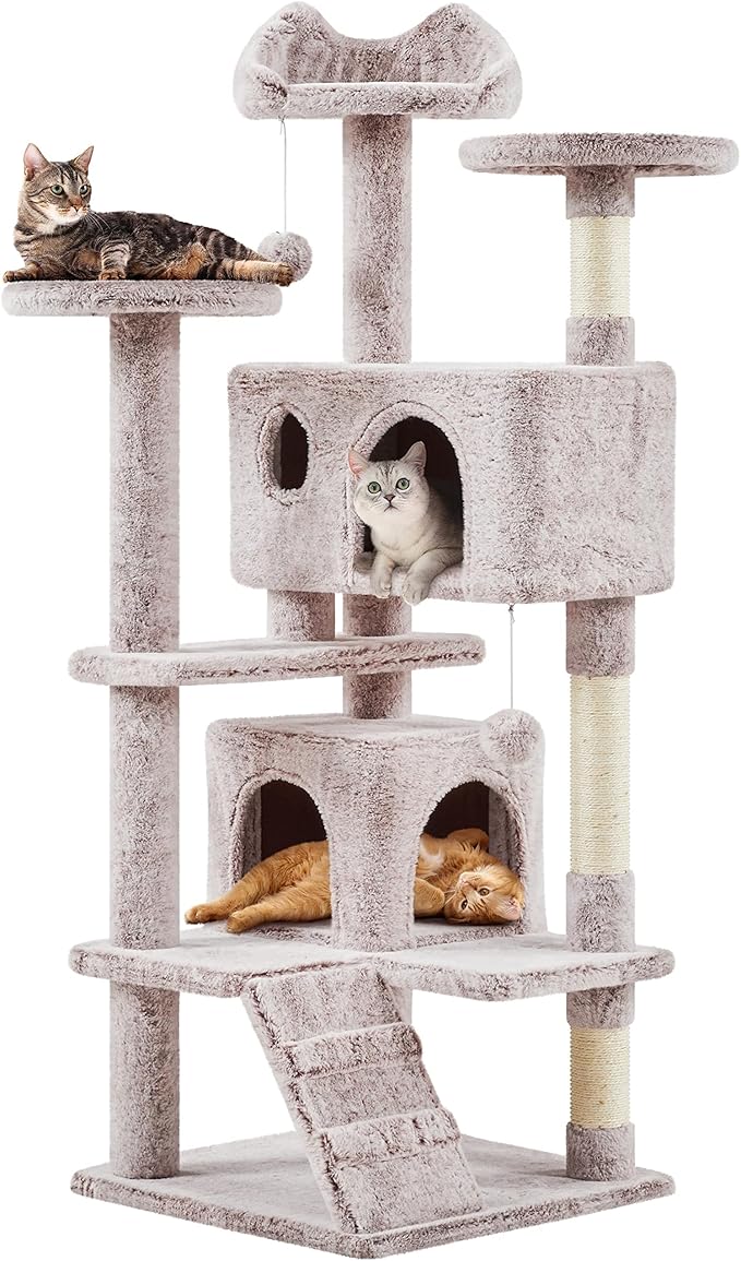 Yaheetech 54in Cat Tree, Cat Tower by Yaheetech