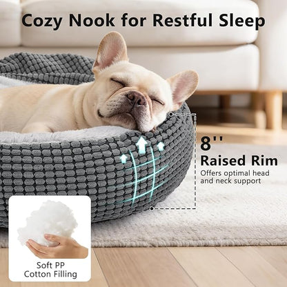 SIWA MARY Dog Bed with Attached Blanket - Image 4