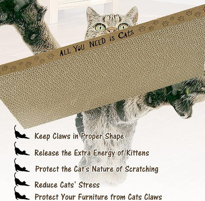 AccEncyc Cardboard Cat Scratcher Pads Cat Scratching Board - Image 4