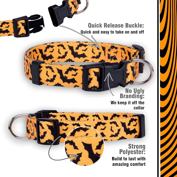 Native Pup Halloween Dog Collar - Image 4