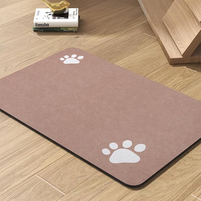 Pet Feeding Mat-Absorbent Dog Mat by PADOOR