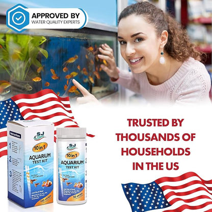 10 in 1 - Aquarium Test Strips | 100 Fast & Accurate Strips | Fish Tank - Image 6