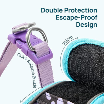 Cat Harness and Leash Set, Step-in Escape Proof Adjustable Vest Harness - Image 4
