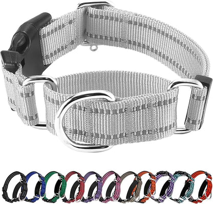 Hikiko Reflective Martingale Dog Collars by Hikiko