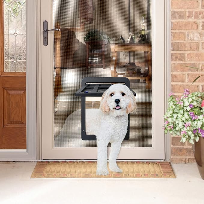 NAMSAN Dog Screen Door, Flap Opening 11.2 x 14.4 inches, Dog Door - Image 8