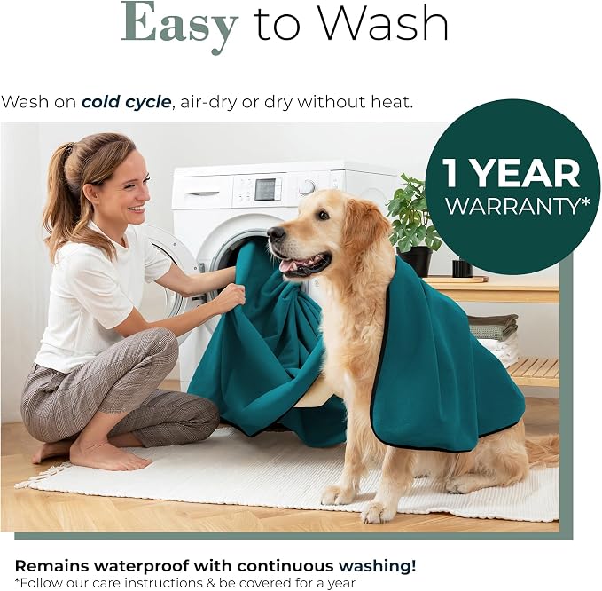 Waterproof Blanket for Bed or Couch – Soft and Leakproof Waterproof Throw - Image 4
